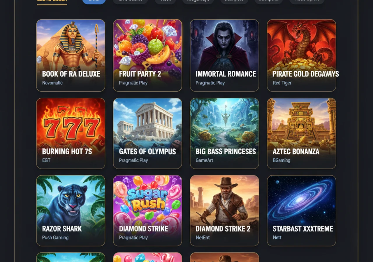 Spielangebot bei GDF Play – GDF Play